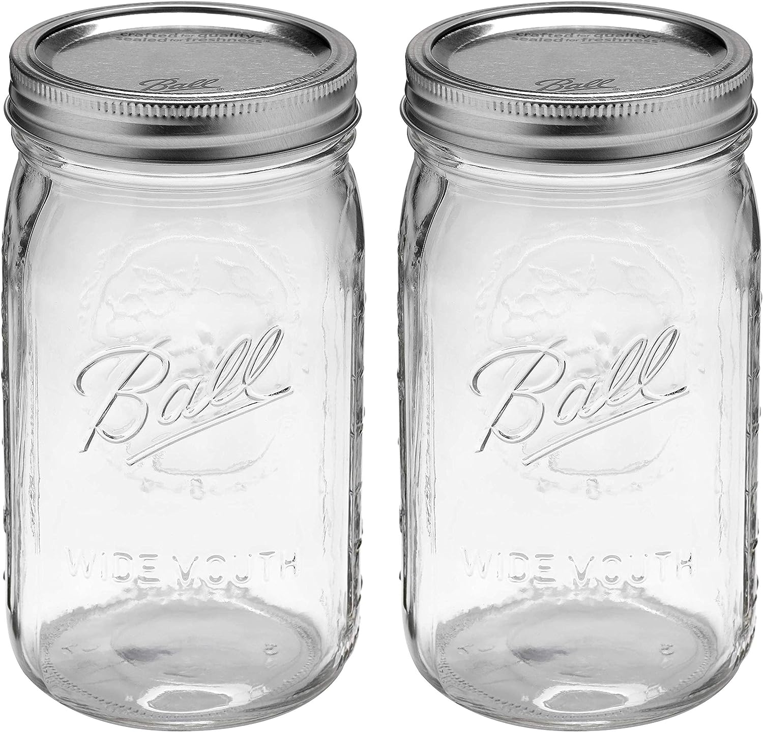 Mason Jar Glass Container for Kratky Hydroponic Gardening Containers